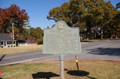 Milam's Bridge Marker. Click for full size. Milam's Bridge Marker image. Click for full size.