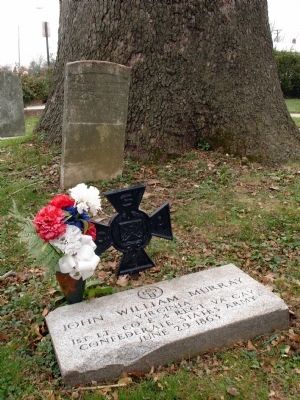 Gravesite of Lt. John Murray at the Ascension Episcopal Church image. Click for full size.