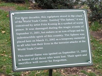 The Sphere Marker. Click for full size. The Sphere Marker image. Click for full size.