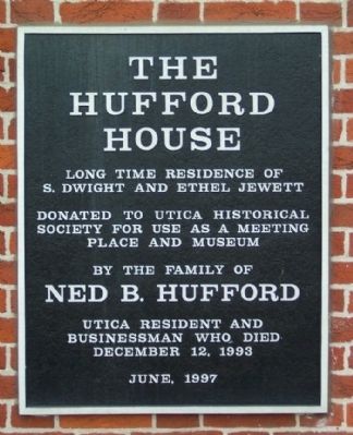 The Hufford House Marker image. Click for full size.
