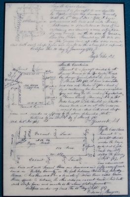 1767 Plat of Land on the Enoree River. Click for full size. 1767 Plat of Land on the Enoree River image. Click for full size.
