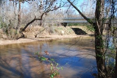 Enoree River Looking East to the Battle of Musgrove's Mill Memorial Bridge. Click for full size. Enoree River Looking East to the Battle of Musgrove's Mill Memorial Bridge image. Click for full size.