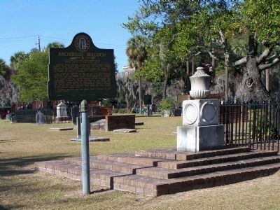 Archibald Bulloch Marker. Click for full size. Archibald Bulloch Marker image. Click for full size.
