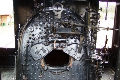 0-6-0 Steam Locomotive Firebox image. Click for full size.