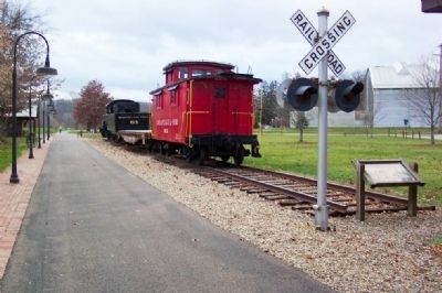 C & O Caboose and Marker image. Click for full size.