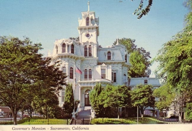 Governors Mansion - Sacramento, California image. Click for full size.
