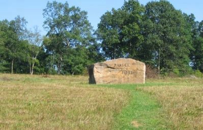 Pardee Field Monument. Click for full size. Pardee Field Monument image. Click for full size.
