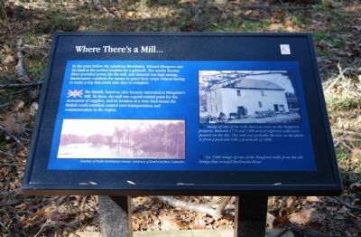 Where There's a Mill... Marker image. Click for full size.