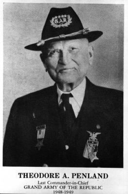 Theodore A. Penland<br>The Last Commander-in-Chief of the G.A.R. image. Click for full size.