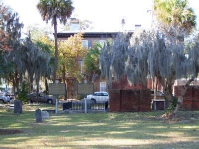 Col. James S. McIntosh Marker, seen near Oglethorpe St., in Colonial Park Cemetery, Savannah image. Click for full size.