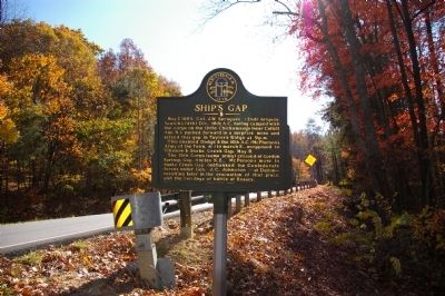 Ship's Gap Marker. Click for full size. Ship's Gap Marker image. Click for full size.