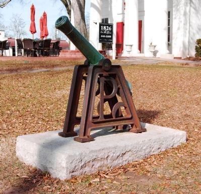 Cannon Located on the Village Green Near Exchange Street image. Click for full size.