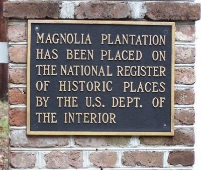 Magnolia Plantation Marker image. Click for full size.