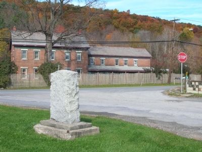 Battle of Bennington - Second Engagement Marker. Click for full size. Battle of Bennington - Second Engagement Marker image. Click for full size.