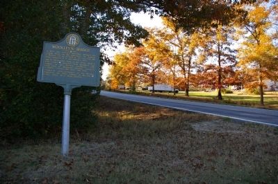 Woolley's Bridge Marker. Click for full size. Woolley's Bridge Marker image. Click for full size.