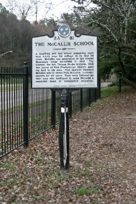 The McCallie School Marker image. Click for full size.