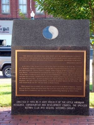 U. S. Civil War Marker. Click for full size. U. S. Civil War Marker image. Click for full size.