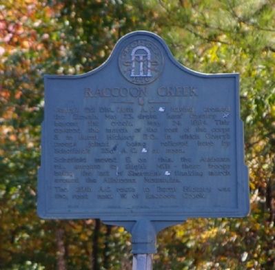 Raccoon Creek Marker image. Click for full size.