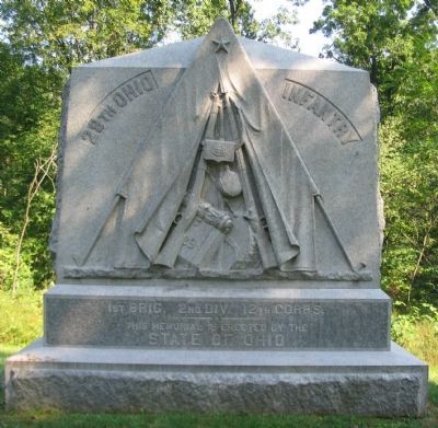 29th Ohio Infantry Monument image. Click for full size.