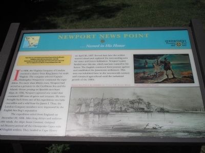 Newport News Point Marker image. Click for full size.