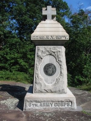 122nd New York Infantry Monument image. Click for full size.