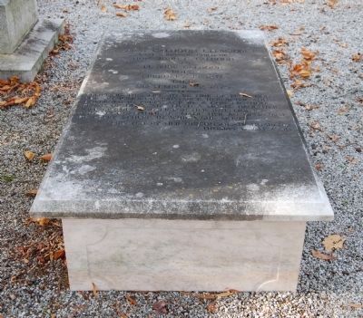 Anna Calhoun Clemson Tombstone image. Click for full size.