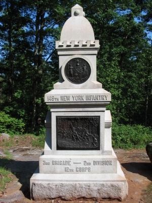 149th New York Infantry Monument image. Click for full size.