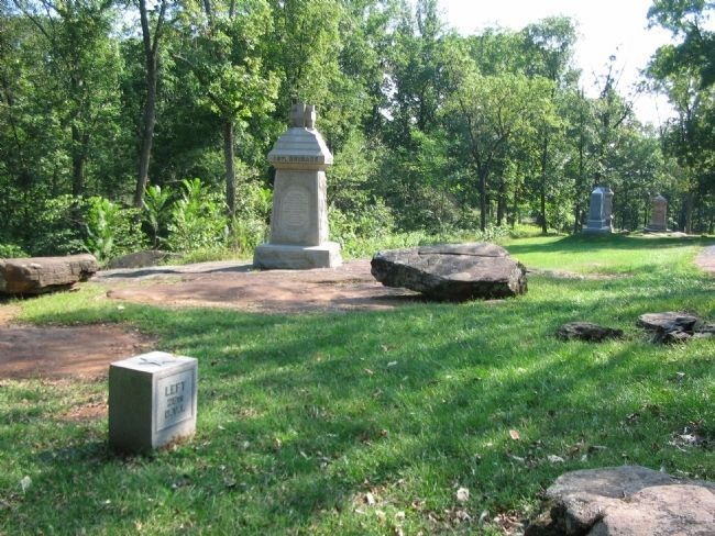 Left Flank Marker for the 29th O.V.I. image. Click for full size.