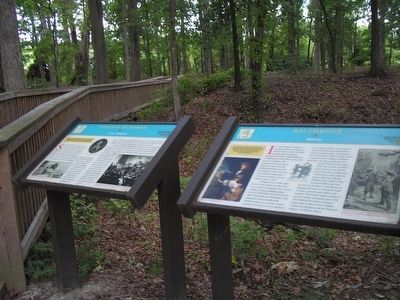 Newport News Founders Trail Markers image. Click for full size.