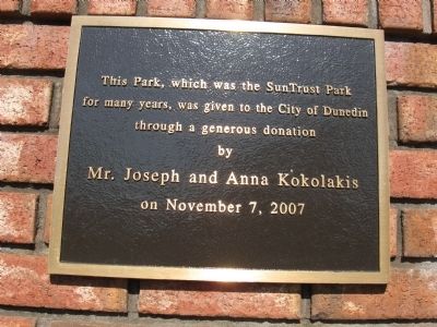 An additional Purple Heart Park marker. Click for full size. An additional Purple Heart Park marker image. Click for full size.