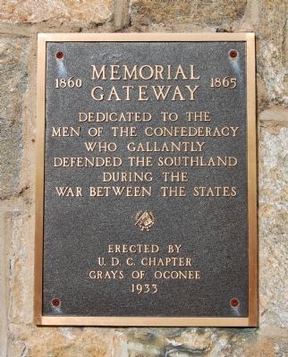 Memorial Gateway Marker image. Click for full size.