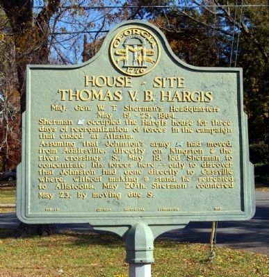 House - Site Thomas V. B. Hargis Marker image. Click for full size.