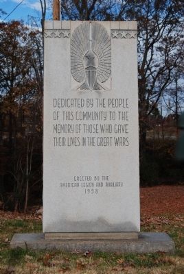 Fairplay Community Veterans Memorial Marker. Click for full size. Fairplay Community Veterans Memorial Marker image. Click for full size.