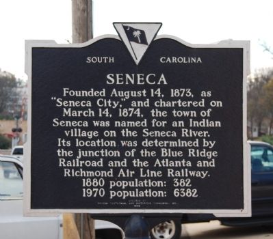 Seneca Marker image. Click for full size.