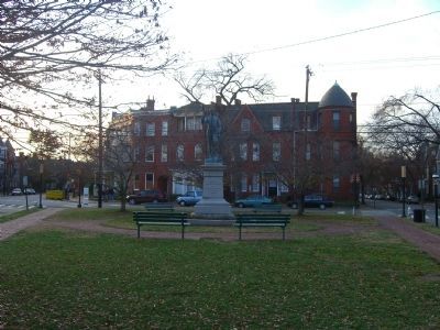 Richmond Howitzers Monument Marker. Click for full size. Richmond Howitzers Monument Marker image. Click for full size.