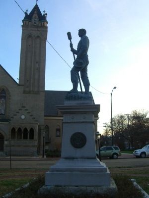 Richmond Howitzers Monument Marker. Click for full size. Richmond Howitzers Monument Marker image. Click for full size.