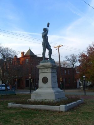 Richmond Howitzers Monument Marker. Click for full size. Richmond Howitzers Monument Marker image. Click for full size.