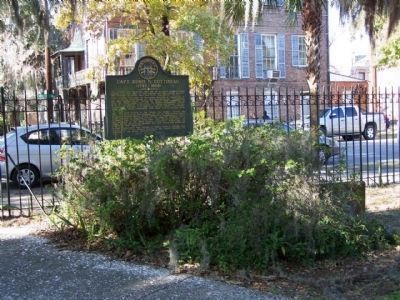 Capt. Denis N. Cottineau (1745-1808) Marker,seen along Abercorn St. in Savannah. Click for full size. Capt. Denis N. Cottineau (1745-1808) Marker,seen along Abercorn St. in Savannah image. Click for full size.