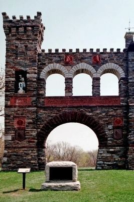 War Correspondents Memorial Arch Marker image. Click for full size.