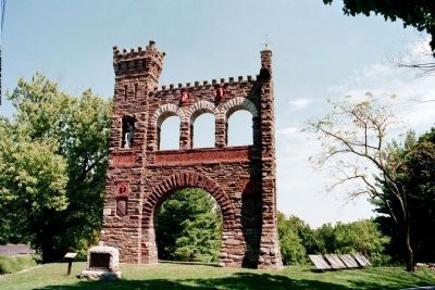 War Correspondents Memorial Arch Marker image. Click for full size.