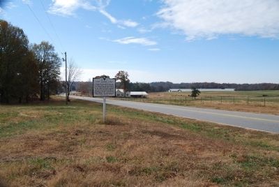 Capt. Samuel Earle Marker Looking South Along SC Highway 52 image. Click for full size.