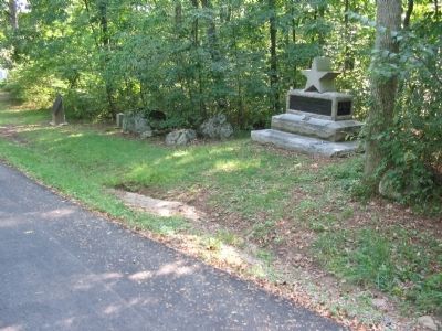 Monument as Seen from Slocum Avenue. Click for full size. Monument as Seen from Slocum Avenue image. Click for full size.
