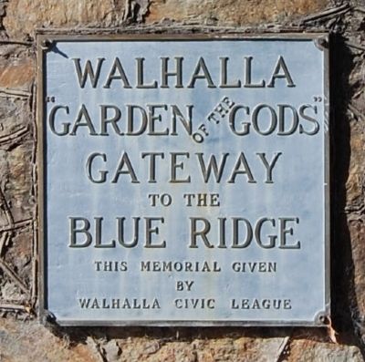 Walhalla Marker. Click for full size. Walhalla Marker image. Click for full size.