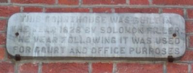 Bedford County Courthouse Marker. Click for full size. Bedford County Courthouse Marker image. Click for full size.