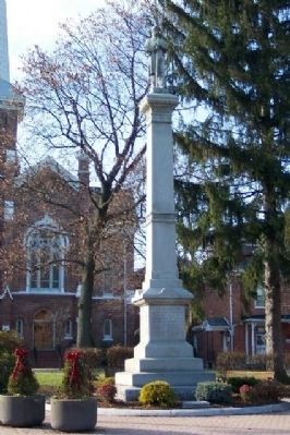 Bedford County Civil War Monument image. Click for full size.