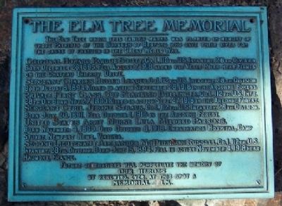 The Elm Tree Memorial image. Click for full size.