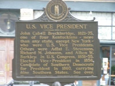 U.S. Vice President Marker image. Click for full size.