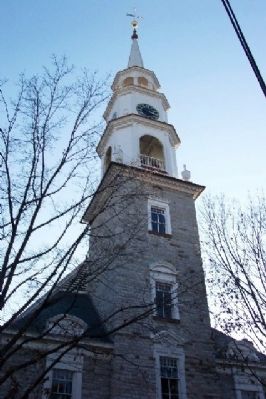 Evangelical Reformed Church Steeple image. Click for full size.
