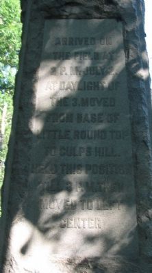 Back of Monument image. Click for full size.
