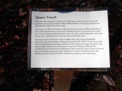 Quarry Trench image. Click for full size.